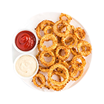 Tray Of Onion Rings 